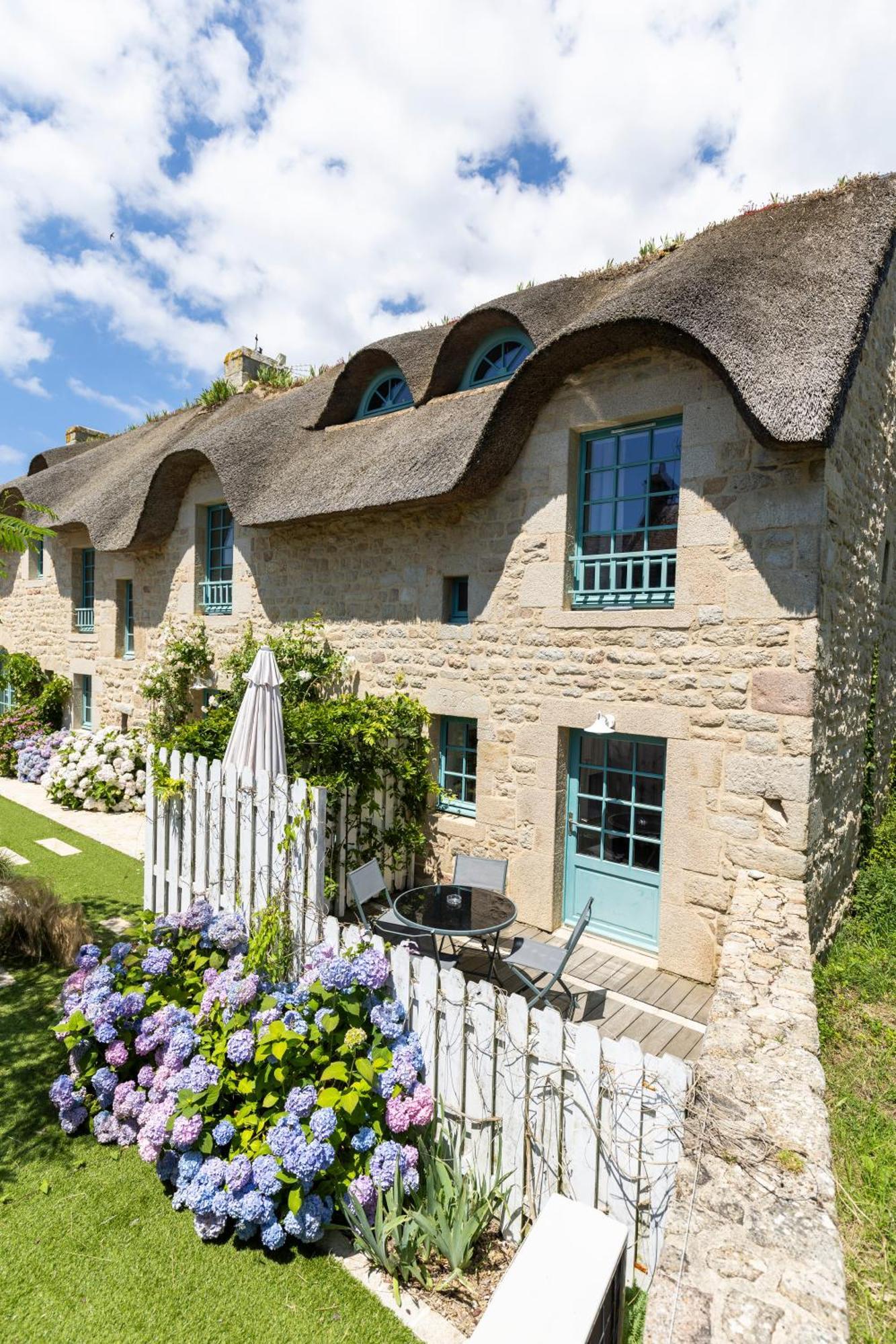 Chaumiere Des Dunes A 350M De La Plage De Kerhillio Erdeven Exteriör bild